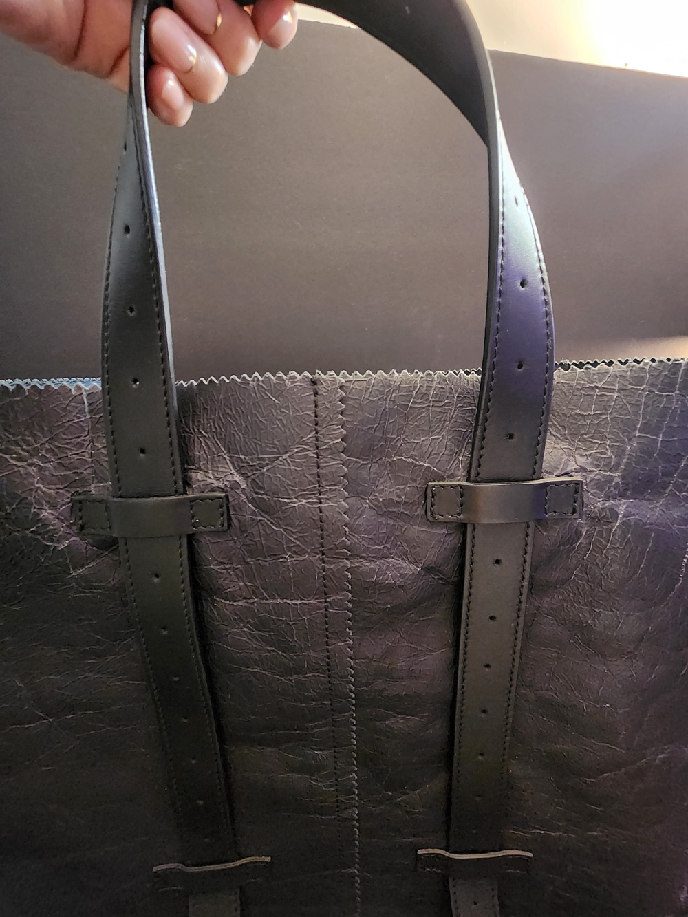 Proenza Schouler Leather "Paperbag" Design Shopper Tote, Vintage 2010 Collection - Picture 11 of 15